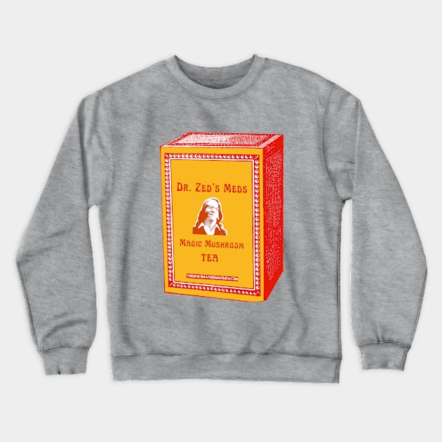 The Devil's Playground Show Promo (Mushroom Tea) Crewneck Sweatshirt by The Devil's Playground Show